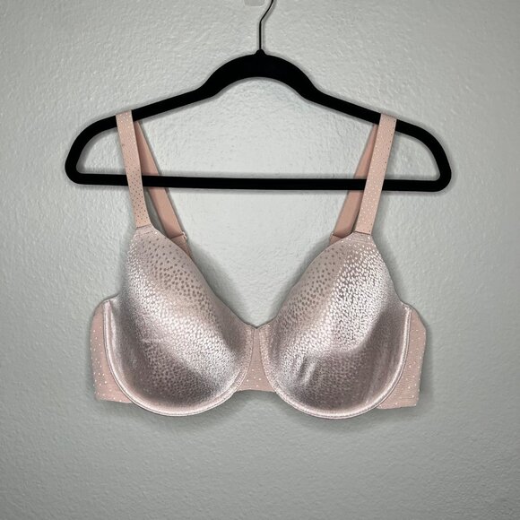 Wacoal Womens Pink Bra US 40DD Underwire Back Appeal t-shirt bra 853303 - Picture 2 of 8